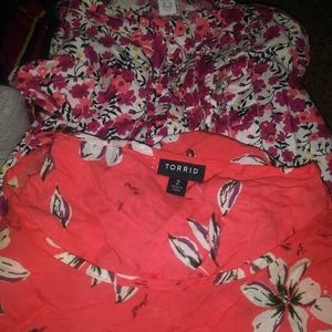 $2 Plus size shirt blouse (10) bundle 2X 3X 4X